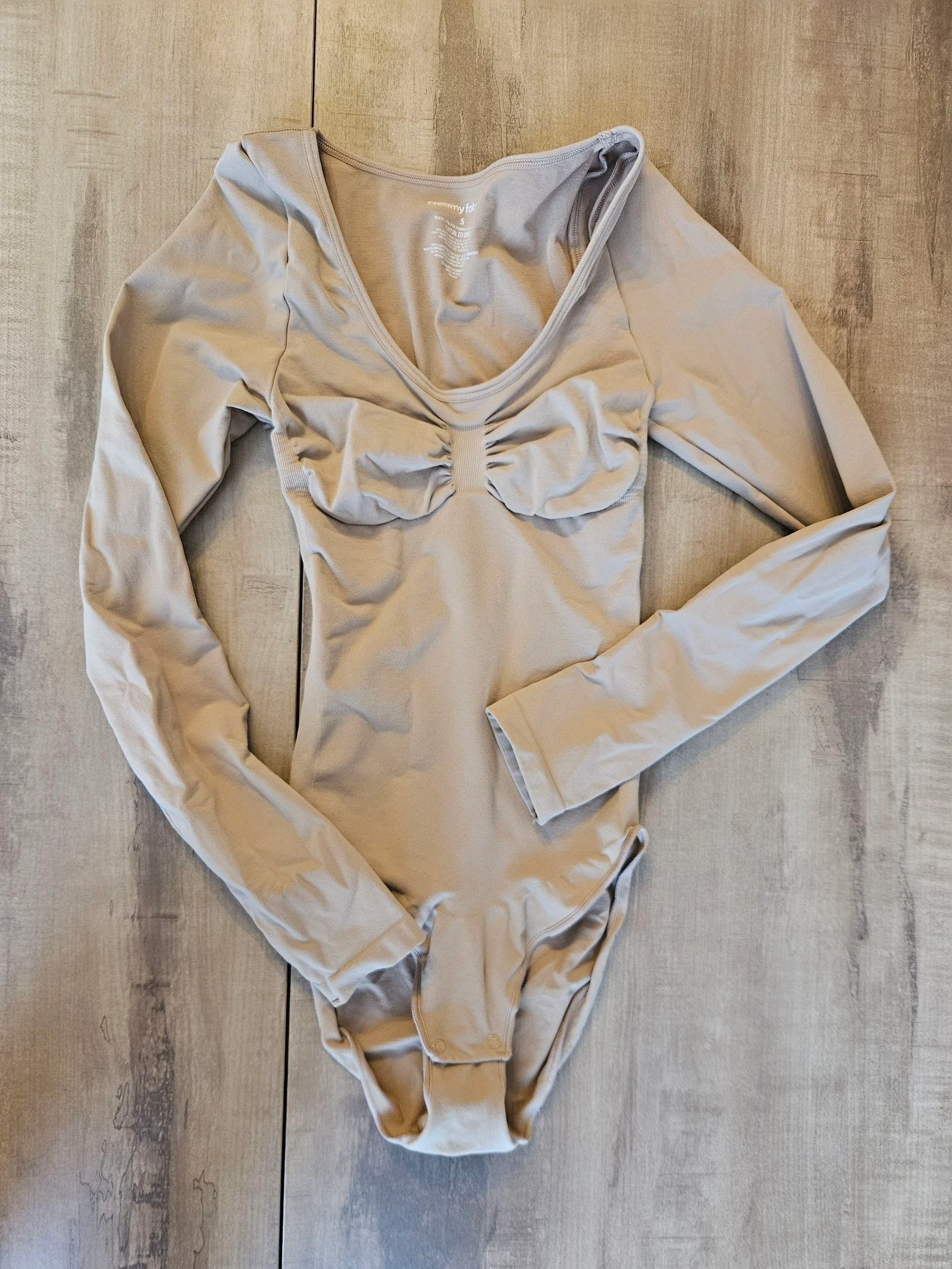Body gainant manches longues Creamy Fabrics – Taille S